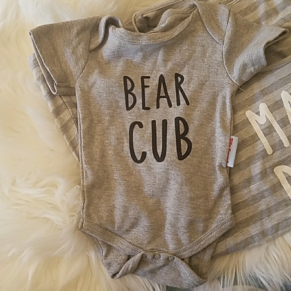 Nwt Motherhood Maternity Mama Bear Top with Onesie - Picture 2 of 3